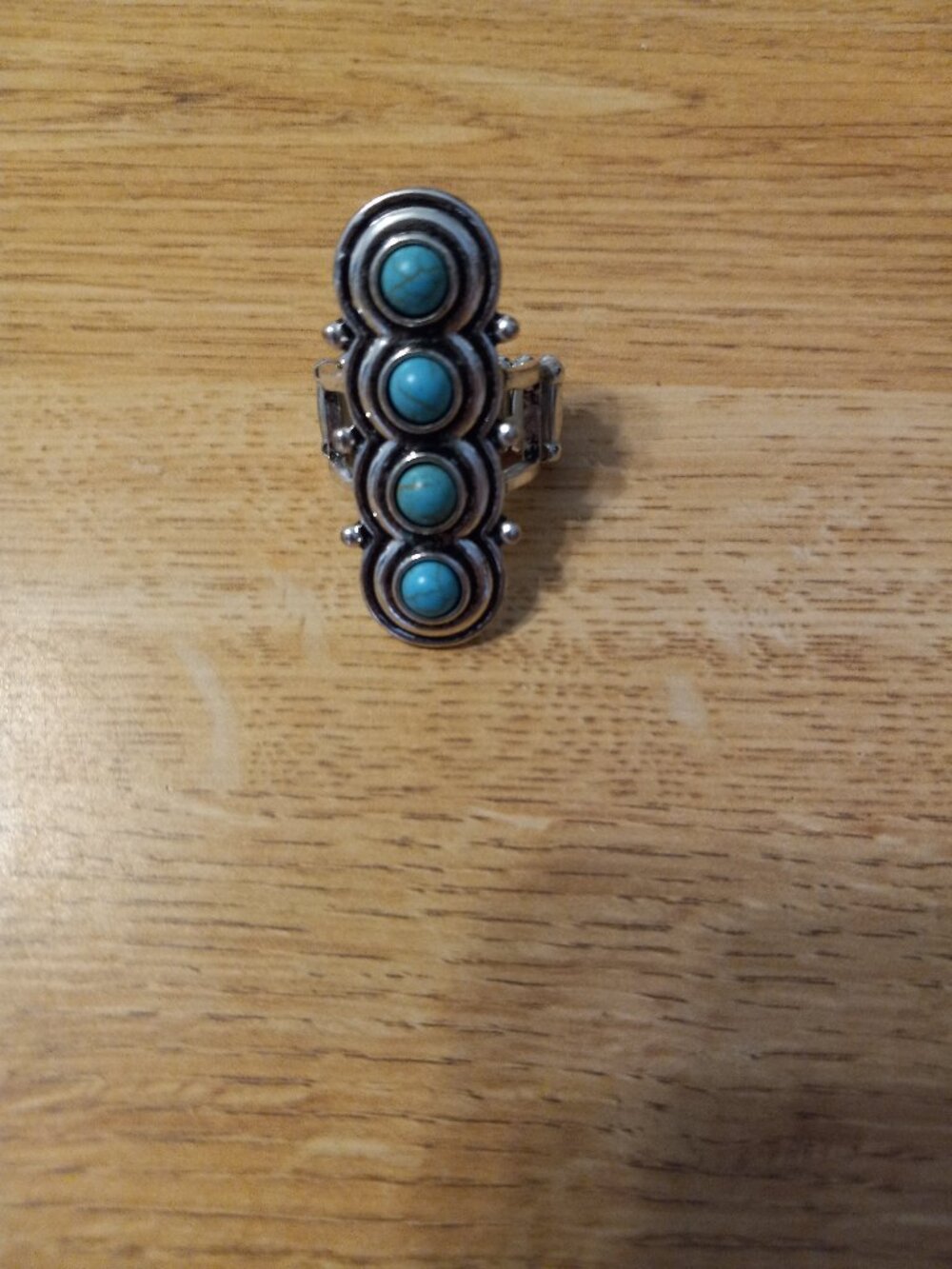 Vintage Southwestern Silvertone Ring